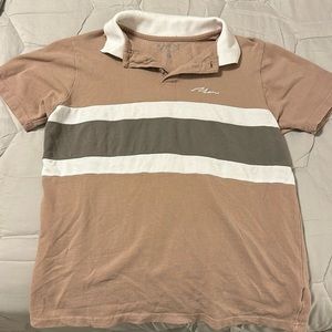 Men’s Man Pink Polo Medium